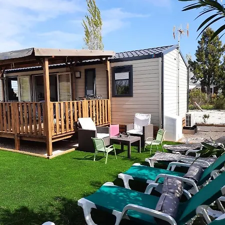 Bungalow De 3 Chambres A Hyeres A 300 M De La Plage Avec Jardin Clos * Йер